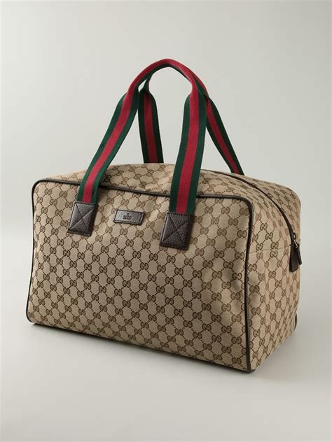 gucci mens weekend bag|gucci luggage for cheap.